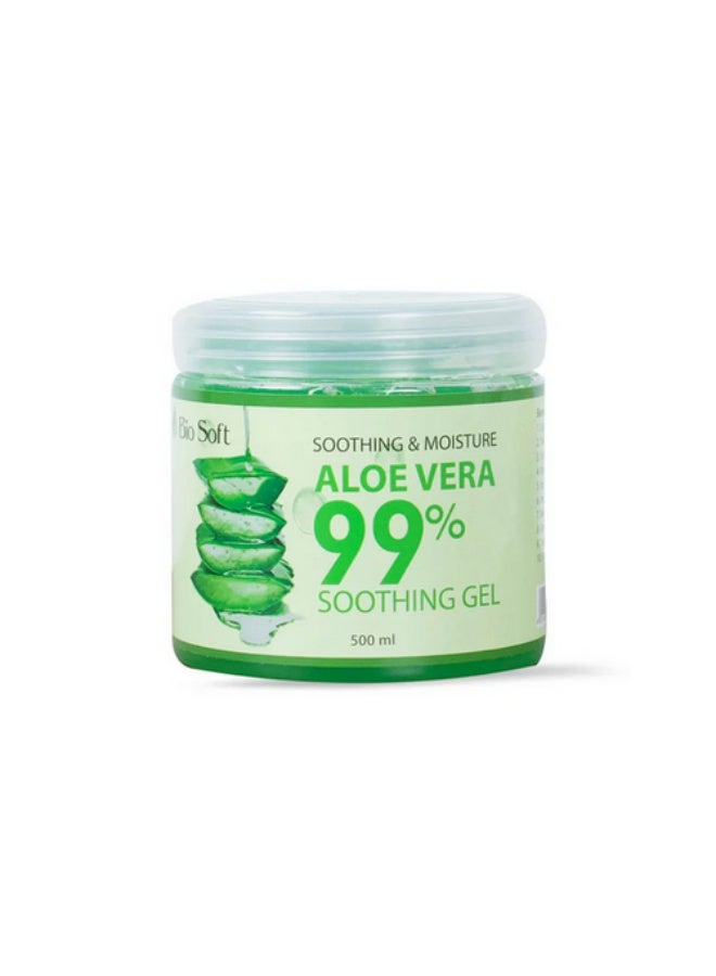 Biosoft Aloe Vera Gel for Skin 500ml - Image 3